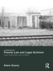 Poverty Law and Legal Activism : Lives that Slide Out of View - eBook