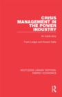 Crisis Management in the Power Industry : An Inside Story - eBook