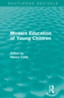 Modern Education of Young Children (1933) - eBook