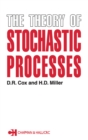 The Theory of Stochastic Processes - eBook