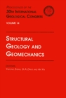Structural Geology and Geomechanics : Proceedings of the 30th International Geological Congress, Volume 14 - eBook