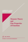 Measure Theory and Fine Properties of Functions - eBook