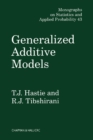 Generalized Additive Models - eBook
