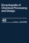 Encyclopedia of Chemical Processing and Design : Volume 48 - Residual Refining and Processing to Safety: Operating Discipline - eBook