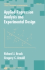 Applied Regression Analysis and Experimental Design - eBook