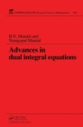 Advances in Dual Integral Equations - eBook