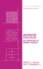 Advanced Calculus : An Introduction to Modern Analysis - eBook