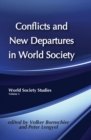 Conflicts and New Departures in World Society - eBook