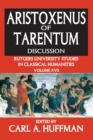 Aristoxenus of Tarentum : Texts and Discussion - eBook