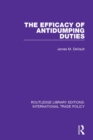 The Efficacy of Antidumping Duties - eBook