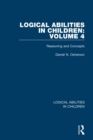 Logical Abilities in Children: Volume 4 : Reasoning and Concepts - eBook