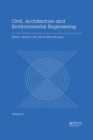 Civil, Architecture and Environmental Engineering Volume 2 : Proceedings of the International Conference ICCAE, Taipei, Taiwan, November 4-6, 2016 - eBook