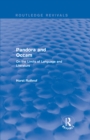 Routledge Revivals: Pandora and Occam (1992) : On the Limits of Language and Literature - eBook
