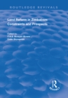 Land Reform in Zimbabwe: Constraints and Prospects - eBook