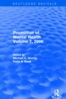 Promotion of Mental Health : Volume 7, 2000 - eBook
