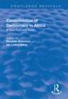 Consolidation of Democracy in Africa : A View from the South - eBook
