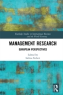 Management Research : European Perspectives - eBook
