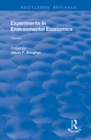Experiments in Environmental Economics : Volume 1 - eBook