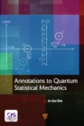 Annotations to Quantum Statistical Mechanics - eBook