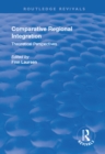 Comparative Regional Integration : Theoretical Perspectives - eBook