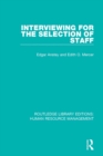 Interviewing for the Selection of Staff - eBook