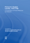 Petrarch's English Laurels, 1475-1700 : A Compendium of Printed References and Allusions - eBook