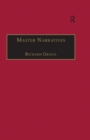 Master Narratives : Tellers and Telling in the English Novel - eBook