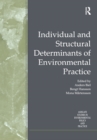Individual and Structural Determinants of Environmental Practice - eBook