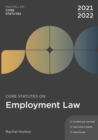 Core Statutes on Employment Law 2021-22 - Book