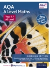 AQA A Level Maths: Year 1 / AS Level: Bridging Edition - eBook