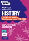 Oxford Revise: AQA GCSE History: Conflict and tension: The inter-war years, 1918-1939 Complete Revision and Practice - Book