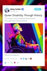 Queer Disability through History : The Queer and Disabled Movements through their Personalities - Book