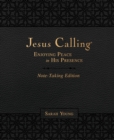 Jesus Calling Note-Taking Edition, Leathersoft, Black, with Full Scriptures : Enjoying Peace in His Presence - Book