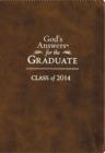 God's Answers for the Graduate: Class of 2014 - Brown : New King James Version - Book