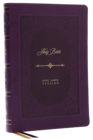 KJV Holy Bible: Giant Print Thinline Bible, Purple Leathersoft, Red Letter, Comfort Print: King James Version (Vintage Series) - Book