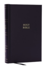 NKJV, Single-Column Reference Bible, Verse-by-verse, Hardcover, Red Letter, Comfort Print - Book