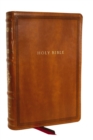 RSV Personal Size Bible with Cross References, Brown Leathersoft, (Sovereign Collection) - Book