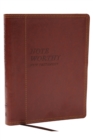 NoteWorthy New Testament: Read and Journal Through the New Testament in a Year (NKJV, Brown Leathersoft, Comfort Print) - Book