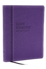 NoteWorthy New Testament: Read and Journal Through the New Testament in a Year (NKJV, Purple Leathersoft, Comfort Print) - Book