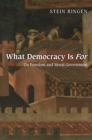 What Democracy Is For : On Freedom and Moral Government - eBook