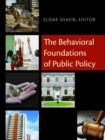 The Behavioral Foundations of Public Policy - eBook