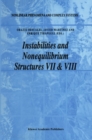 Instabilities and Nonequilibrium Structures VII & VIII - eBook