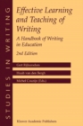Effective Learning and Teaching of Writing : A Handbook of Writing in Education - eBook