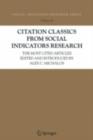 Citation Classics from Social Indicators Research : The Most Cited Articles Edited and Introduced by Alex C. Michalos - eBook