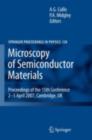 Microscopy of Semiconducting Materials 2007 : Proceedings of the 15th Conference, 2-5 April 2007, Cambridge, UK - eBook