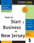 How to Start a Business in New Jersey - eBook