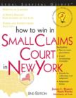 How to Win in Small Claims Court in New York - eBook