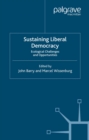 Sustaining Liberal Democracy : Ecological Challenges and Opportunities - eBook