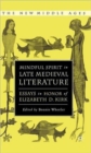 Mindful Spirit in Late Medieval Literature : Essays in Honor of Elizabeth D. Kirk - Book
