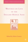 Writings on Love in the English Middle Ages - eBook
